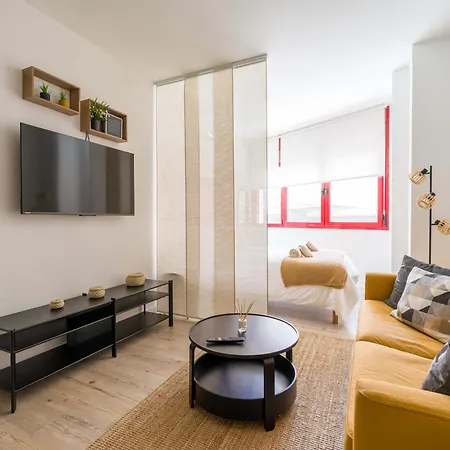 Gran Estudio, Cerca Playa De Canteras, Bt1c Apartment *